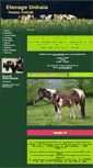 Mobile Screenshot of elevage-unhaia-pottok.fr